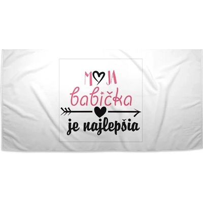 Sablio Uterák Moja babička je najlepšia 30 x 50 cm