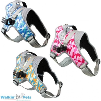 Walkin Warrior postroj k invalidnému vozíku pre psa M Ružová
