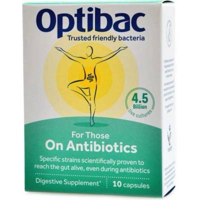 Optibac On Antibiotics 10 kapsúl