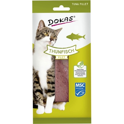 Dokas Filet z tuniaka lahôdka pre mačky 22 g