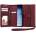 Spigen Калъф Spigen Wallet S Plus за Samsung Galaxy S23 Plus - Бордо