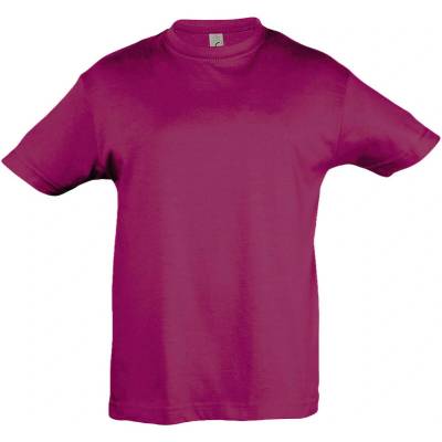 SOL's Collection Tričko Regent Kids, dětské, krátký rukáv COT25197031084-fuchsia 4 roky Fuchsia