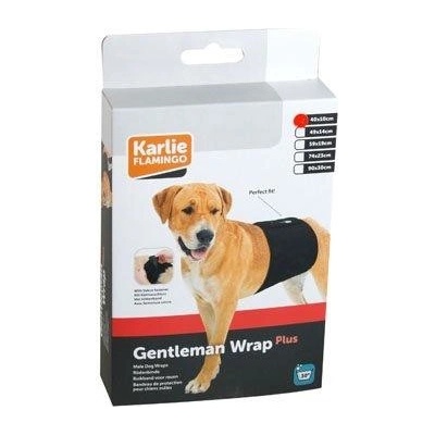 Inkontinenční kalhoty pro psy černé 40 x 10 cm