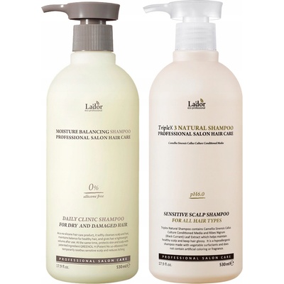 La'dor Moisture Balancing hydratačný šampón pre suché a poškodené vlasy 530 ml