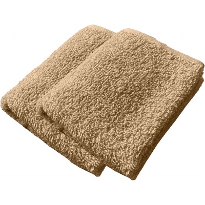 TiaHome malý uterák deluxe béžový 30 x 50 cm