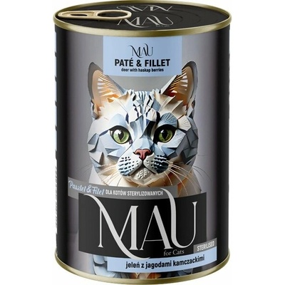 MAU Pate and Fillet Sterilised Deer with haskap berries 400g