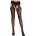 Чорапогащник с жартиерен ефект, без дъно - Floral Garters Stockings S/M/L (D-243069)