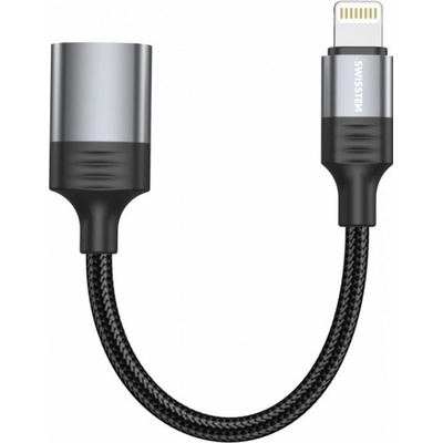 Swissten Lightning - USB-A 0,12 m černý 128691