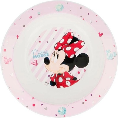 STOR Miska Minnie Mouse Sweet Pink 16 cm