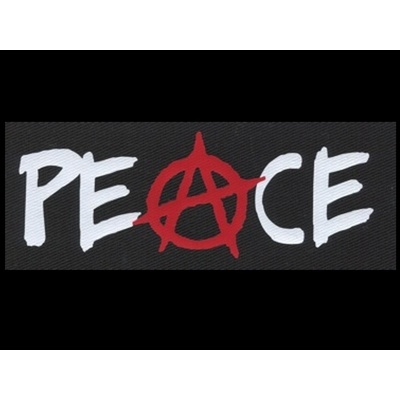 Nášivka PEACE anarchy
