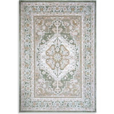 Takoy Koberec 200x290 cm olivovo-béžový s ornamentálnym vzorom - ELORA 4-HF-489324 | 200 x 290 cm