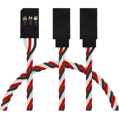 PELIKAN FU242 V-kabel kroucený Futaba PVC 30 cm