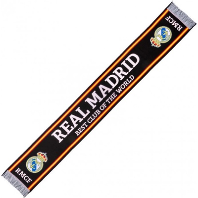 Fan-shop šála REAL MADRID No7 černá – Zboží Dáma
