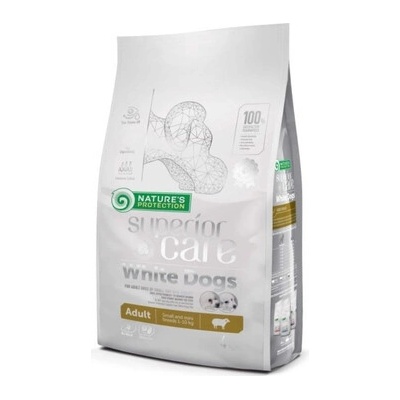 Nature's Protection Superior Care White Dogs Lamb Adult Small and Mini Breeds 4 kg