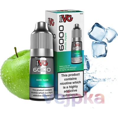 IVG 6000 Salt Arctic Apple 10 ml 10 mg
