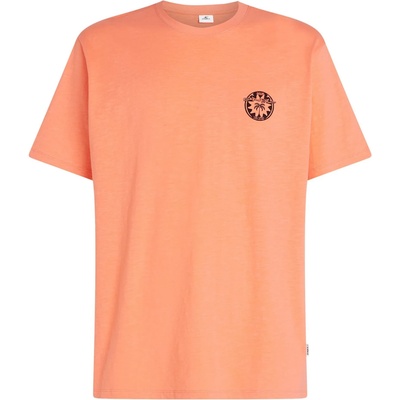 O'Neill Мъжка тениска O'Neill Slub Back Print T-Shirt - Funky Peach - размер M (216-8499-0213)