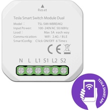 Tesla Smart Switch Module Dual TSL-SWI-WBREAK2