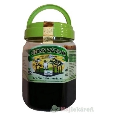 Čierny Zázrak BIO trstinová melasa 680 g