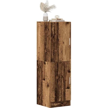 vidaXL Кухненски шкаф, старо дърво, 38x41, 5x131, 5 см, инженерно дърво (860119)