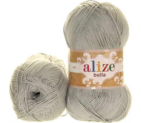 Alize Bella 100 světle šedá 21