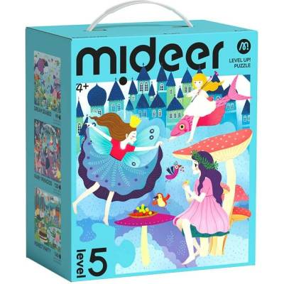 Mideer LEVEL UP! 05 Dětský svět 3v1 99 120 a 140 dílků