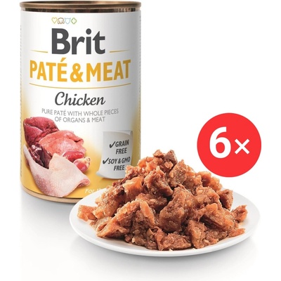 Brit Paté & Meat Chicken 6 x 400 g