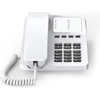 Gigaset Gigaset Desk 400 телефон, бяло (S30054-H6538-B102)
