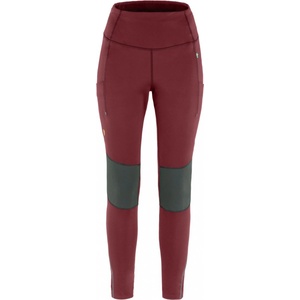 Fjällräven Дамски клин Fjällräven Women's Abisko Värm Trekking Tights Leggings - Port / Iron Grey (111-1034-0315)
