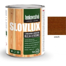 Slovlux Tenkovrstvá lazúra 10 l orech