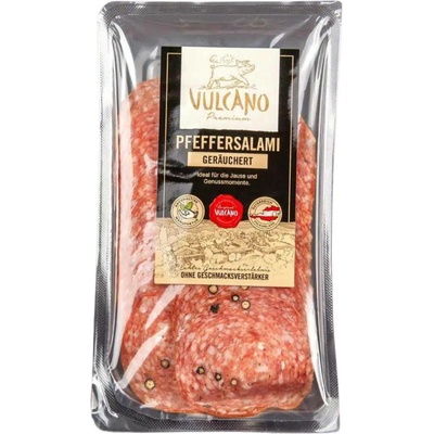 Vulcano Nakrájený pepřový salám 90 g