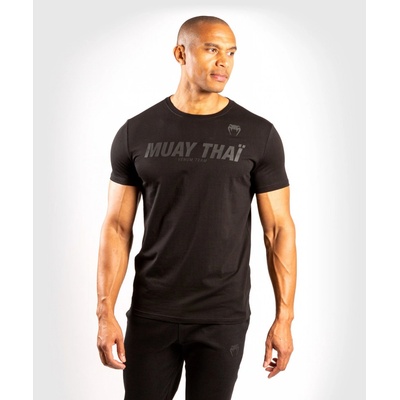 Pánské tričko Venum Muay Thai VT Matte/Black