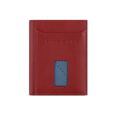 Bugatti Кожен портфейл Bugatti Secure Slim Mini, червен (49 1490 16)