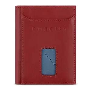 Bugatti Кожен портфейл Bugatti Secure Slim Mini, червен (49 1490 16)