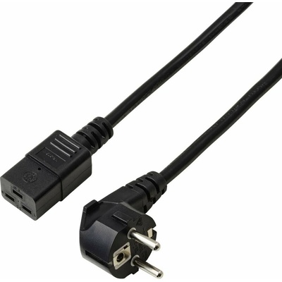 Sygonix napájací prepojovací čierna 2.00 m SY-7154324