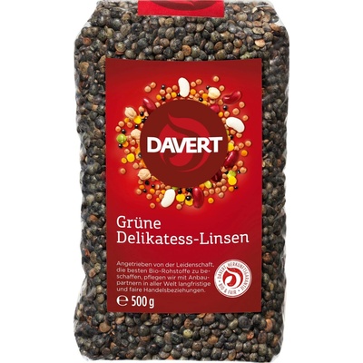 Davert Bio zelená čočka Delikatess 0,5 kg