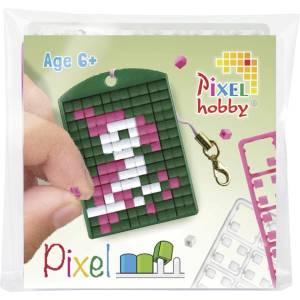 Pixelhobby Мозайка с пиксели Pixelhobby, Ключодържател - Какаду (23150)