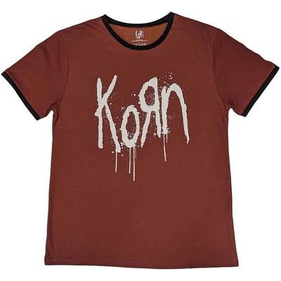 Korn Logo (Back Print) Red XL Риза (<![CDATA[KORNRG31MR04]]>)