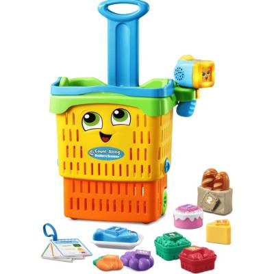 Vtech Игрален комплект Vtech - Кошница със скенер 2 в 1 (английски език) (V614203)
