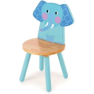 BIGJIGS - Дървено столче - Слонче