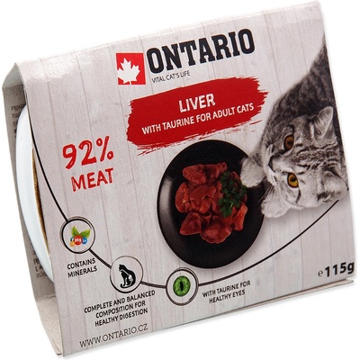 Ontario játra s taurinem 115 g – Hledejceny.cz