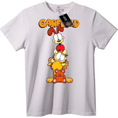 NOONEBRAND Тениска Garfield на Купчина - XL, White