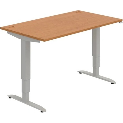 OFFICE PRO s.r.o. HOBIS výškovo nastaviteľný stôl MOTION MS 3 1400, stand.ovládanie, jelša