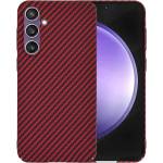 Techsuit Калъф за Samsung Galaxy S23 FE - Carbonite FiberShell - Червен (KF2333273)