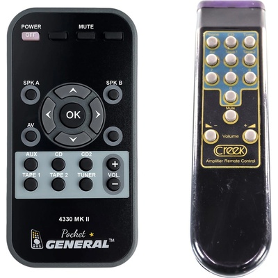 GENERAL Creek audio 4330 mkii - дистанционно управление дубликат (4330 mkii)