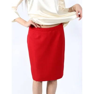 mar. fashion Червена права пола (00574-39a-02)