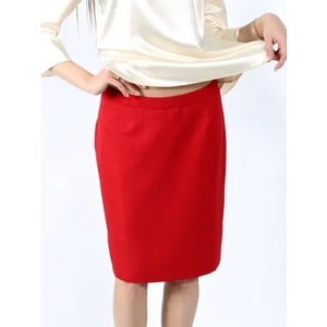 mar. fashion Червена права пола (00574-39a-02)