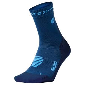 STOX Energy Socks Дамски туристически чорапи STOX Energy Socks Women's Hiking Dryarn Ankle Socks Walking socks - Blue / Light Blue - размер 38-40 (EU) (207-2116-0112)