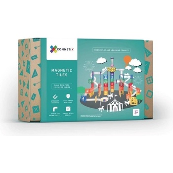 Connetix Rainbow Ball Run Pack 92 ks