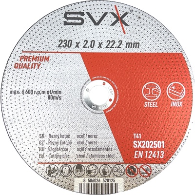SVXtools Rezný kotúč 230 x 2,0 x 22,2 mm 2302022
