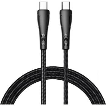 Image 1 of Xmart Кабел Xmart Mamba, от USB-C(м) към USB-C(м), 1.2m, черен (Mamba Type-C to Type-C)